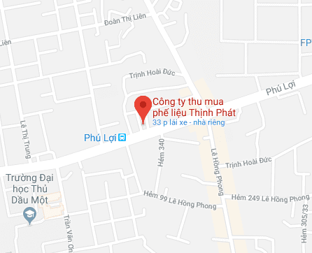 bản đồ chỉ đường đến công ty thu mua phế liệu giá cao Thịnh Phát