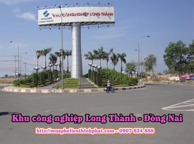 Thu mua phế liệu tại khu công nghiệp Long Thành, Đồng Nai