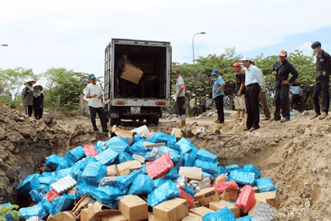 Chôn lấp rác thải hợp vệ sinh