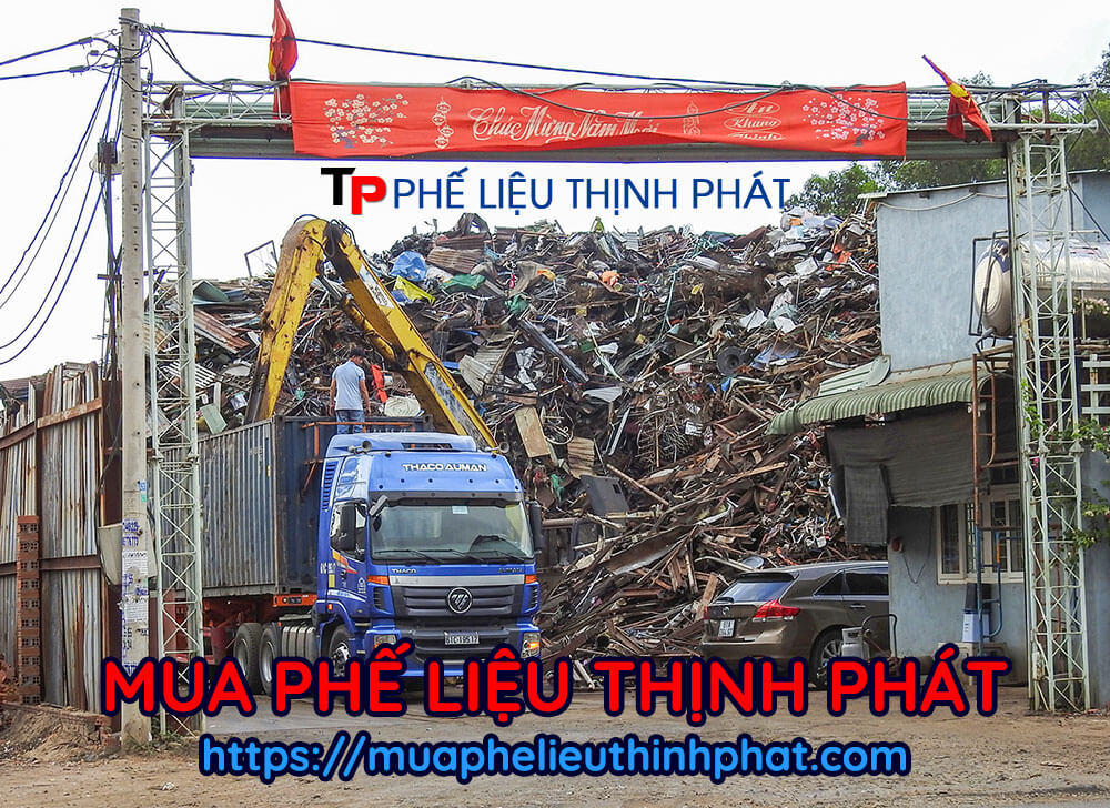 Một kho phế liệu khác nữa của công ty mua phế liệu Thịnh Phát