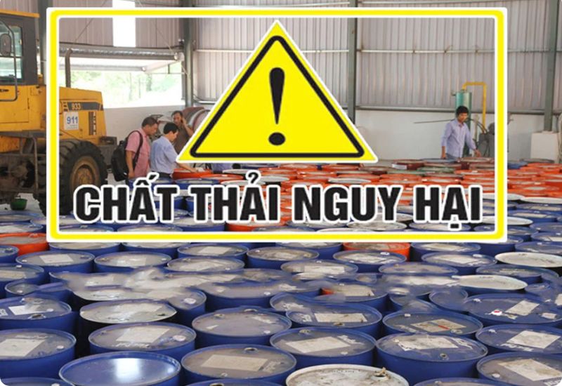 Tác hại của chất thải nguy hại